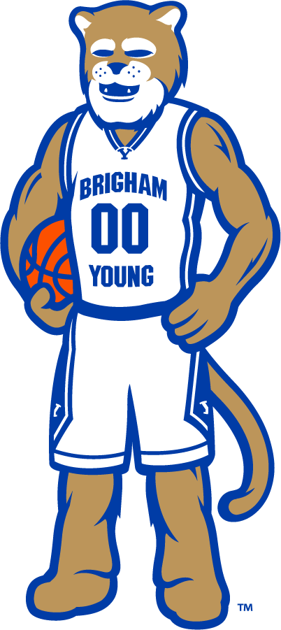 Brigham Young Cougars 2016-Pres Mascot Logo iron on transfers for T-shirts